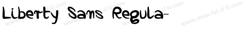 Liberty Sans Regula字体转换